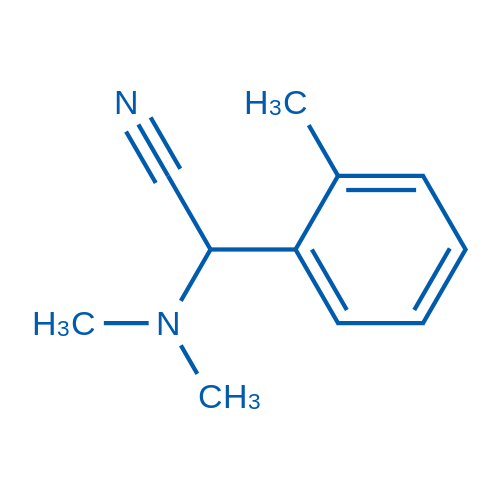 (Dimethylamino)(2-methylphenyl)acetonitrile 1g