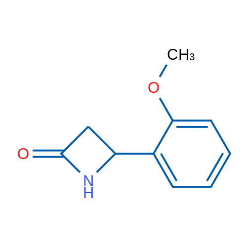 4-(2-Methoxyphenyl)-2-azetidinone 1g