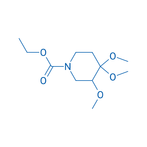Ethyl 3,4,4-trimethoxypiperidine-1-carboxylate 1g