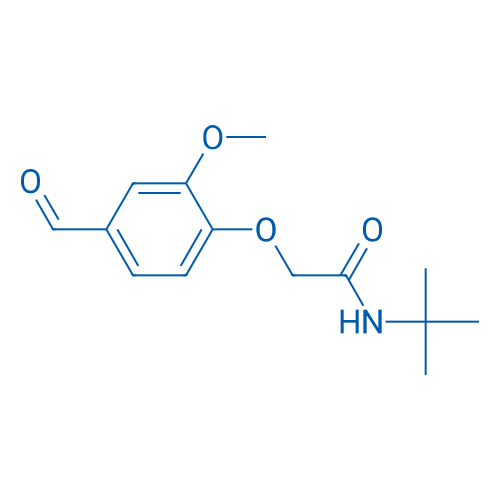 N-tert-Butyl-2-(4-formyl-2-methoxyphenoxy)acetamide 5g
