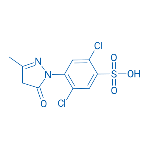 2,5-Dichloro-4-(3-methyl-5-oxo-4,5-dihydro-1H-pyrazol-1-yl)benzenesulfonic acid 25g