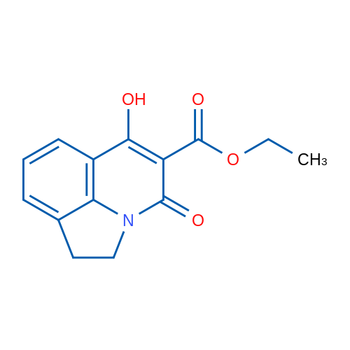 Ethyl 9-hydroxy-11-oxo-1-azatricyclo[6.3.1.0^{4,12}]dodeca-4,6,8(12),9-tetraene-10-carboxylate 1g
