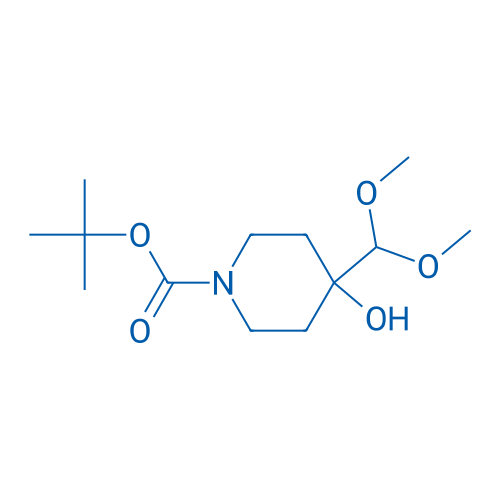 1-Boc-4-Dimethoxymethyl-4-hydroxypiperidine 250mg