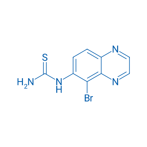 1-(5-Bromoquinoxalin-6-yl)thiourea 1g
