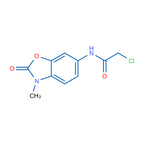 2-Chloro-N-(3-methyl-2-oxo-2,3-dihydrobenzo[d]oxazol-6-yl)acetamide 1g
