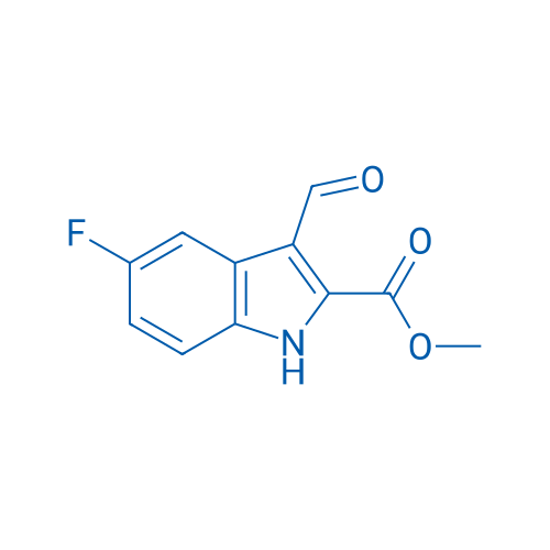 Methyl 5-fluoro-3-formyl-1H-indole-2-carboxylate 100mg