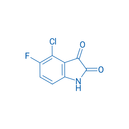 4-Chloro-5-fluoroindoline-2,3-dione 250mg