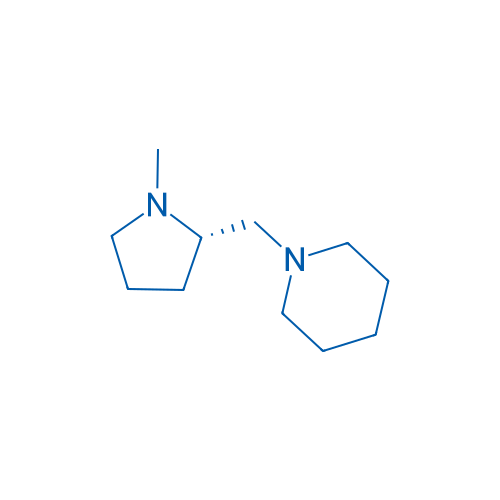(S)-1-((1-Methylpyrrolidin-2-yl)methyl)piperidine 250mg