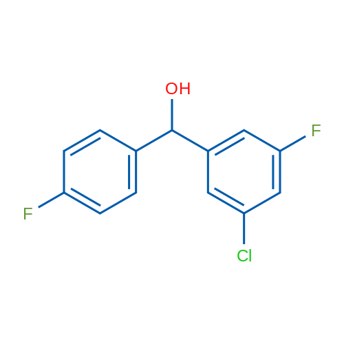 (3-Chloro-5-fluorophenyl)(4-fluorophenyl)methanol 1g