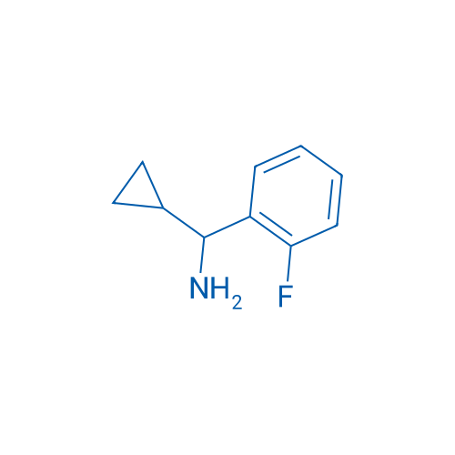 Cyclopropyl(2-fluorophenyl)methanamine 100mg