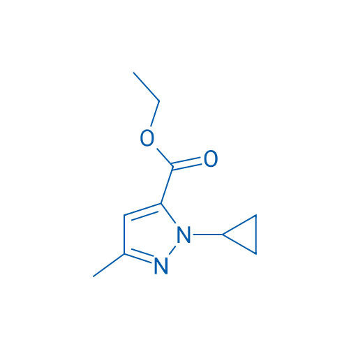 Ethyl 1-cyclopropyl-3-methyl-1H-pyrazole-5-carboxylate 100mg