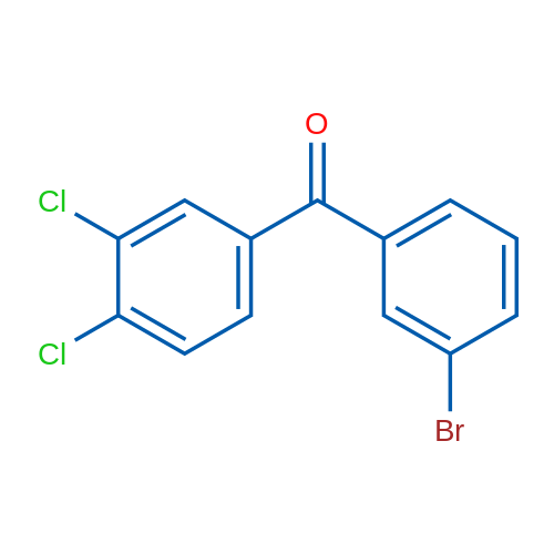 (3-Bromophenyl)(3,4-dichlorophenyl)methanone 1g