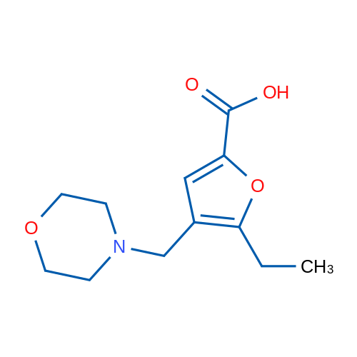 5-Ethyl-4-(morpholinomethyl)furan-2-carboxylic acid 1g