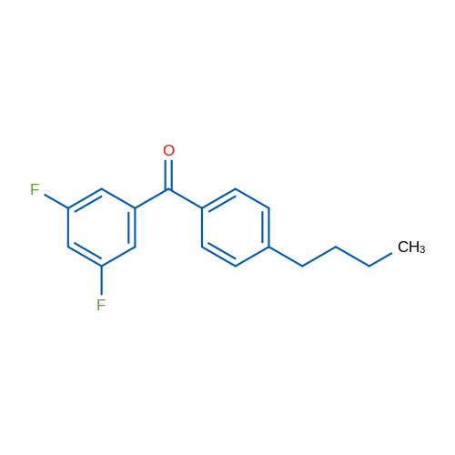 4-n-Butyl-3',5'-difluorobenzophenone 1g