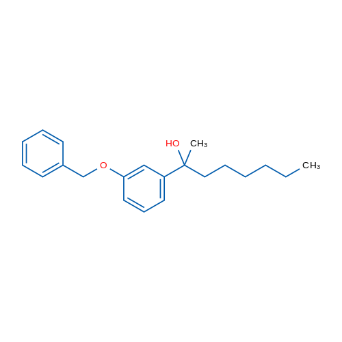 2-(3-(Benzyloxy)phenyl)octan-2-ol 1g