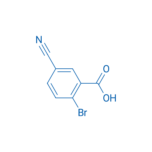 2-Bromo-5-cyanobenzoic acid 1g