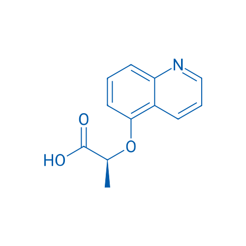 (S)-2-(quinolin-5-yloxy)propanoic acid 1g