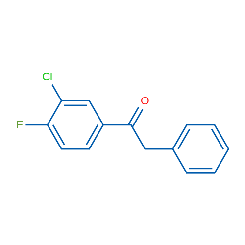 1-(3-Chloro-4-fluorophenyl)-2-phenylethanone 1g