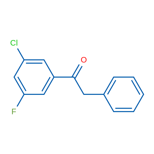 1-(3-Chloro-5-fluorophenyl)-2-phenylethanone 1g