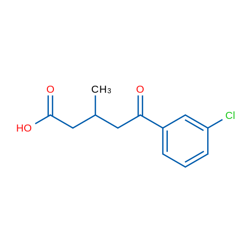 5-(3-Chlorophenyl)-3-methyl-5-oxopentanoic acid 1g