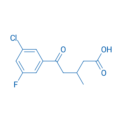 5-(3-Chloro-5-fluorophenyl)-3-methyl-5-oxopentanoic acid 1g