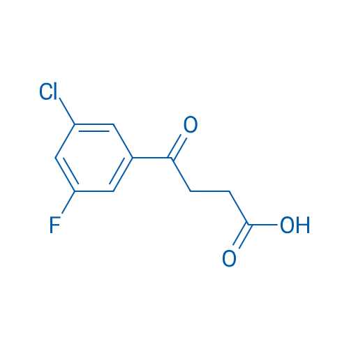 4-(3-Chloro-5-fluorophenyl)-4-oxobutyric acid 1g
