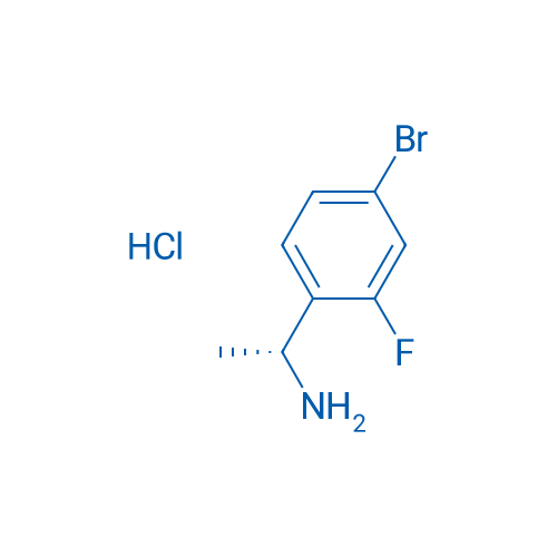 (R)-1-(4-Bromo-2-fluorophenyl)ethanamine hydrochloride 100mg