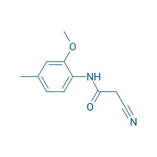 2-Cyano-N-(2-methoxy-4-methylphenyl)acetamide 1g