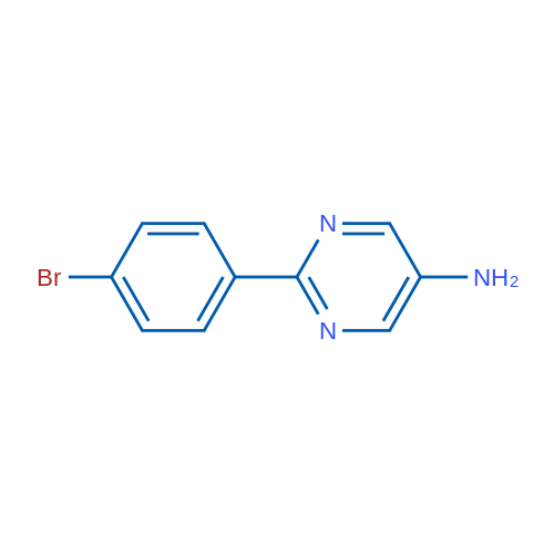 5-Amino-2-(4-bromophenyl)pyrimidine 1g