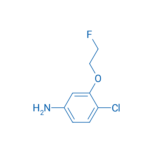 4-Chloro-3-(2-fluoroethoxy)aniline 250mg