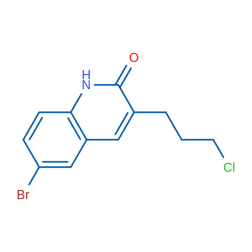 6-Bromo-3-(3-chloropropyl)quinolin-2(1H)-one 1g