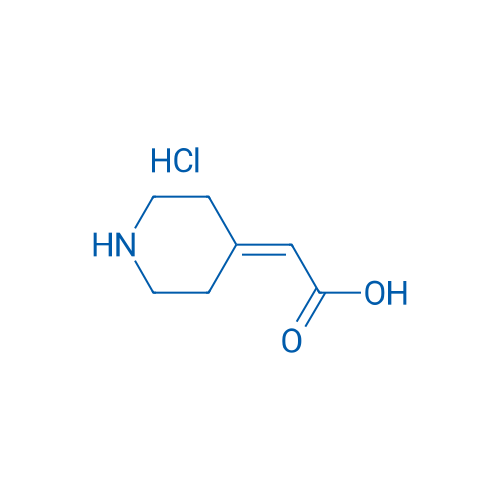 2-(Piperidin-4-ylidene)acetic acid hydrochloride 250mg