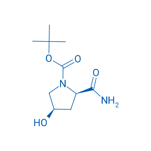tert-Butyl (2R,4R)-2-carbamoyl-4-hydroxypyrrolidine-1-carboxylate 100mg
