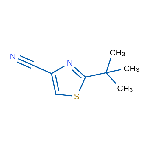 2-(tert-Butyl)thiazole-4-carbonitrile 1g