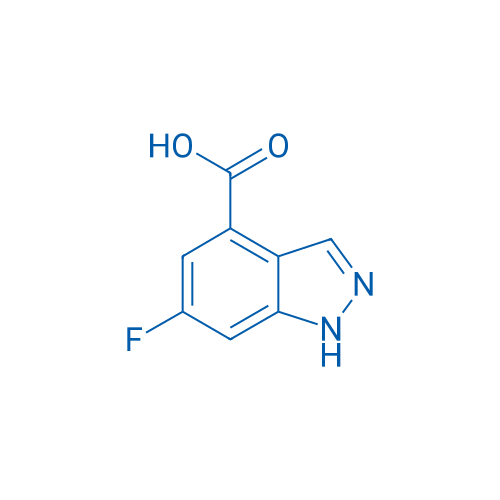 6-Fluoro-1H-indazole-4-carboxylic acid 1g