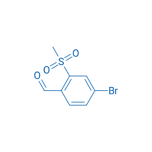4-Bromo-2-(methylsulfonyl)benzaldehyde 1g