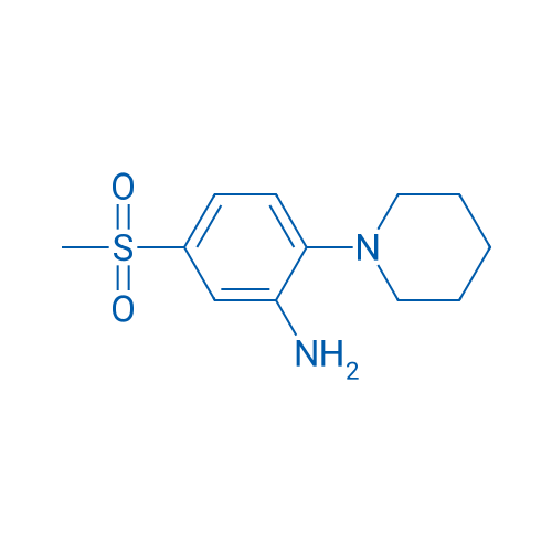 5-(Methylsulfonyl)-2-(piperidin-1-yl)aniline 1g