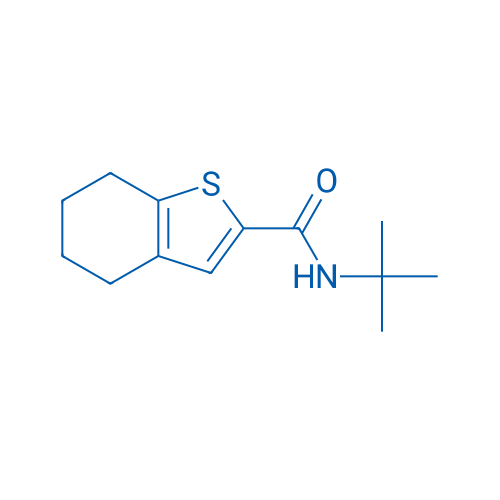 N-(tert-Butyl)-4,5,6,7-tetrahydrobenzo[b]thiophene-2-carboxamide 1g