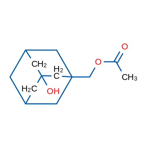 (3-Hydroxyadamantan-1-yl)methyl acetate 250mg