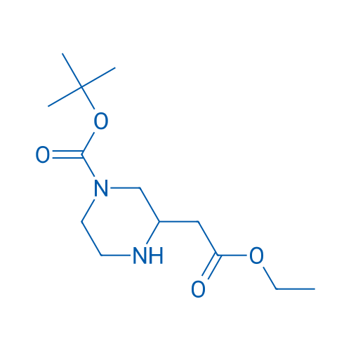 tert-Butyl 3-(2-ethoxy-2-oxoethyl)piperazine-1-carboxylate 1g