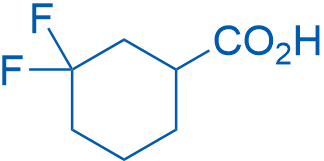 3,3-Difluorocyclohexanecarboxylic acid 1g