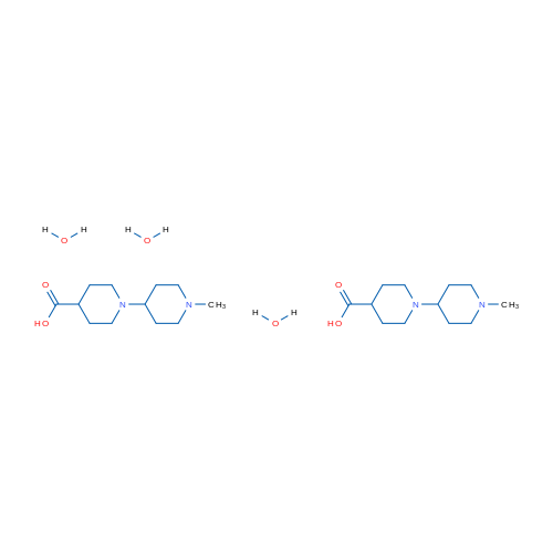 1'-Methyl-[1,4'-bipiperidine]-4-carboxylic acid hydrate(2:3) 1g