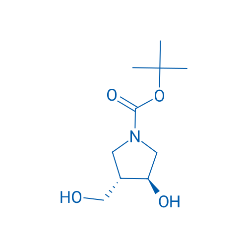 (3S,4S)-tert-Butyl 3-hydroxy-4-(hydroxymethyl)pyrrolidine-1-carboxylate 100mg