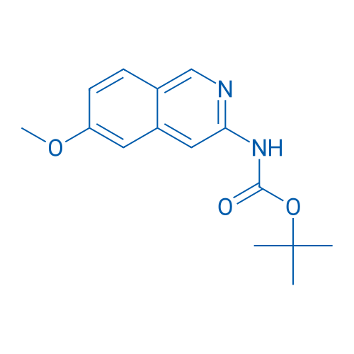 tert-Butyl (6-methoxyisoquinolin-3-yl)carbamate 1g