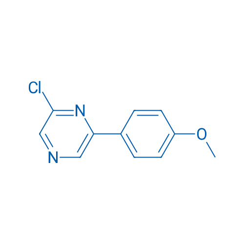 2-Chloro-6-(4-methoxyphenyl)pyrazine 1g