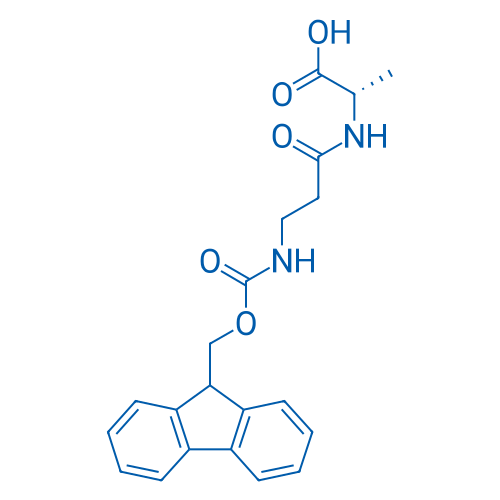 Fmoc-β-Ala-Ala-OH 100mg