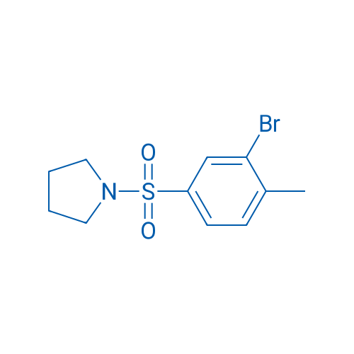 1-(3-Bromo-4-methylphenylsulfonyl)pyrrolidine 5g