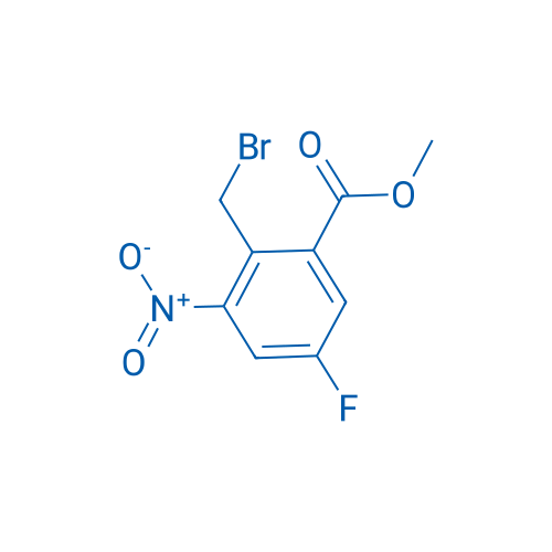 Methyl 2-(bromomethyl)-5-fluoro-3-nitrobenzoate 250mg