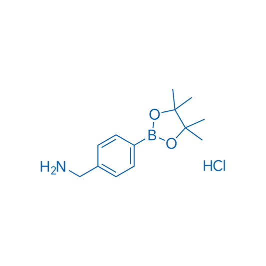 (4-(4,4,5,5-Tetramethyl-1,3,2-dioxaborolan-2-yl)phenyl)methanamine hydrochloride 250mg