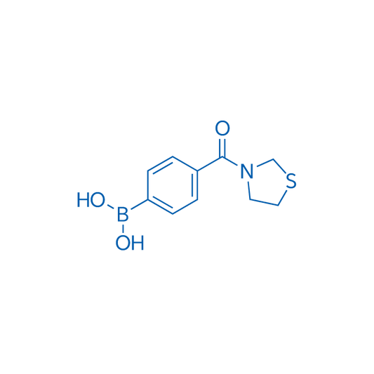 (4-(Thiazolidine-3-carbonyl)phenyl)boronic acid 250mg